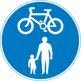 shared cycle lane